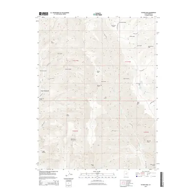 2014 Map of Patmos Head, 2014 Print