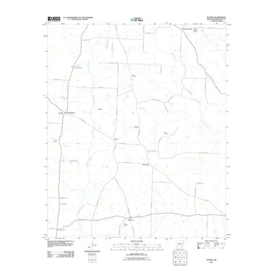 2011 Map of Patmos, 2011 Print