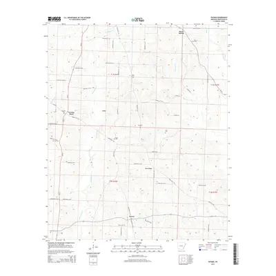 2014 Map of Patmos, 2014 Print