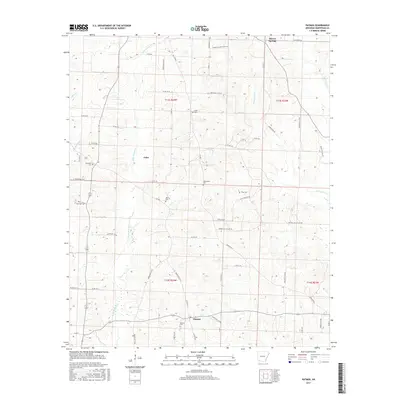 2017 Map of Patmos, 2017 Print