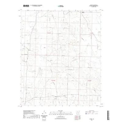 2020 Map of Patmos, 2020 Print
