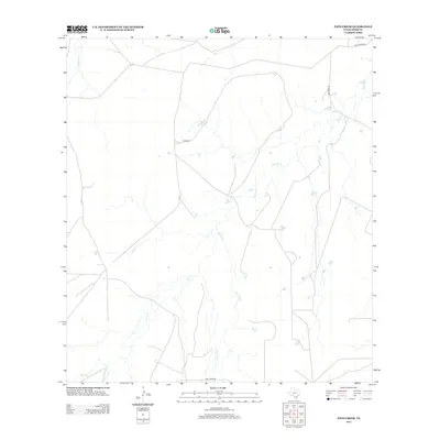 2013 Map of Pato Creek, 2013 Print
