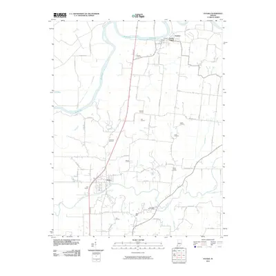 2010 Map of Patoka, 2010 Print