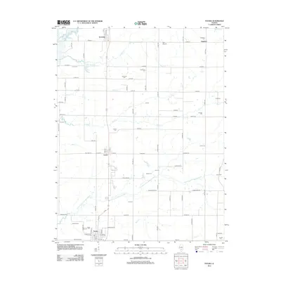 2012 Map of Patoka, 2012 Print