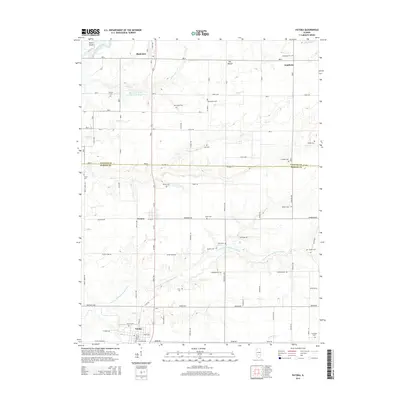 2015 Map of Patoka, 2015 Print