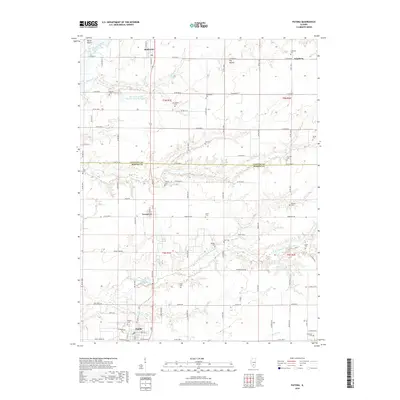 2018 Map of Patoka, 2018 Print