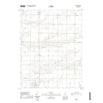 2021 Map of Patoka, 2021 Print