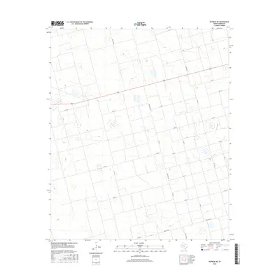 2016 Map of Patricia NE, 2016 Print