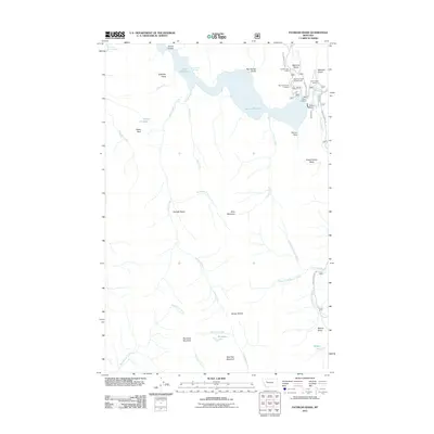 2011 Map of Patricks Basin, 2011 Print