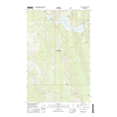 2017 Map of Patricks Basin, 2017 Print