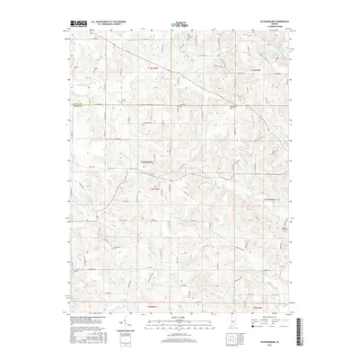 2016 Map of Patricksburg, 2016 Print