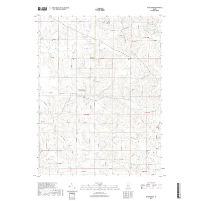 2019 Map of Patricksburg, 2019 Print