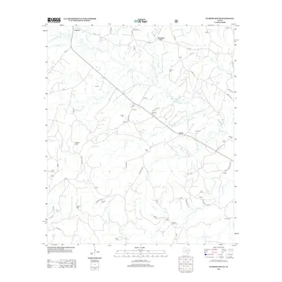 2012 Map of Patroon South, 2012 Print
