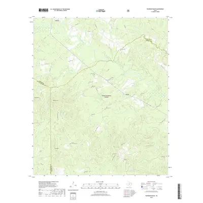 2019 Map of Patroon South, 2019 Print