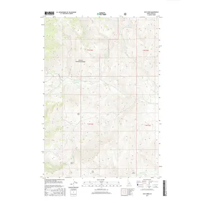2017 Map of Pats Creek, 2017 Print
