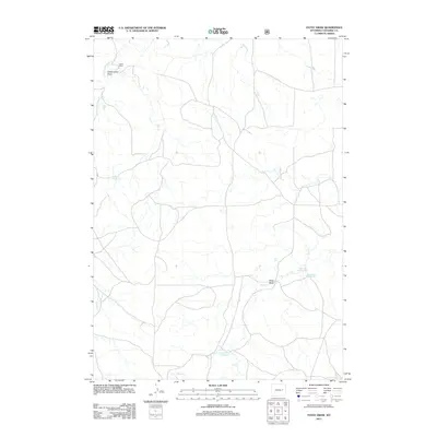 2012 Map of Patsy Draw, 2012 Print