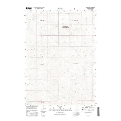 2015 Map of Patsy Draw, 2015 Print