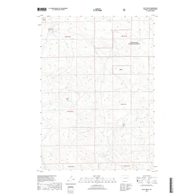 2017 Map of Patsy Draw, 2017 Print