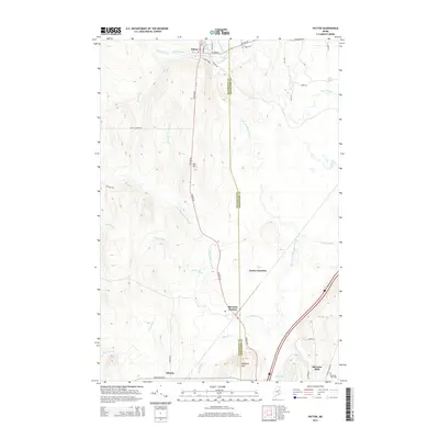 2014 Map of Patten, 2014 Print
