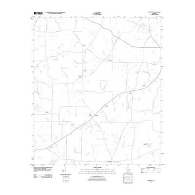 2011 Map of Patten, 2011 Print