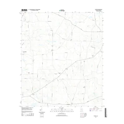 2014 Map of Patten, 2014 Print