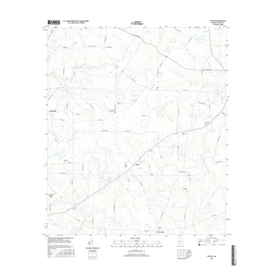 2017 Map of Patten, 2017 Print