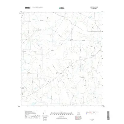 2020 Map of Patten, 2020 Print