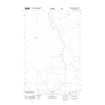 2011 Map of Patterson Canyon, 2011 Print