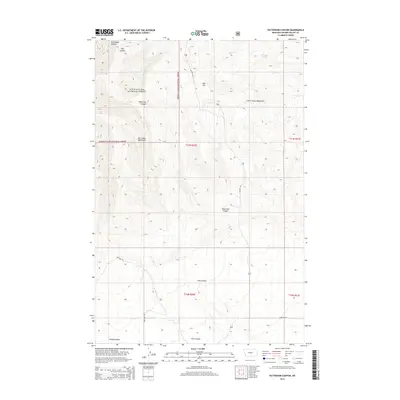 2014 Map of Patterson Canyon, 2014 Print