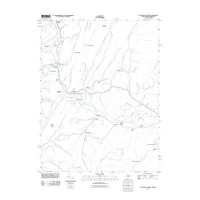 2011 Map of Patterson Creek, 2011 Print