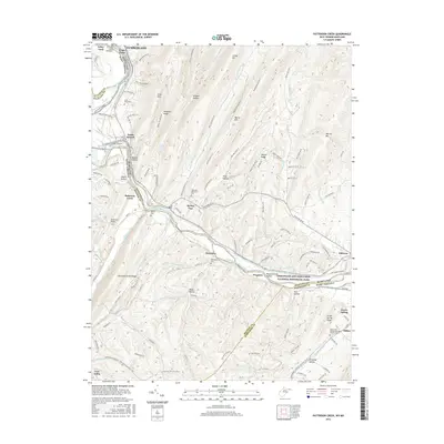 2016 Map of Patterson Creek, 2016 Print