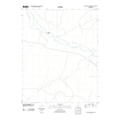 2010 Map of Patterson Crossing, 2010 Print