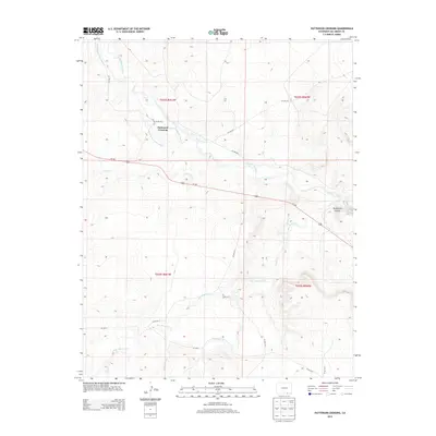 2013 Map of Patterson Crossing, 2013 Print