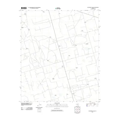 2010 Map of Patterson Lake, 2010 Print