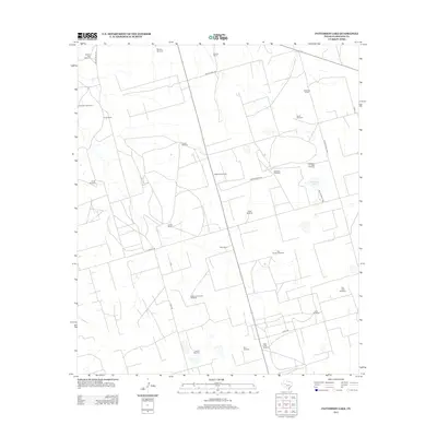 2012 Map of Patterson Lake, 2012 Print
