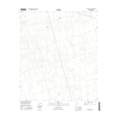 2016 Map of Patterson Lake, 2016 Print