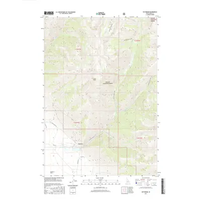 2017 Map of Patterson, 2017 Print