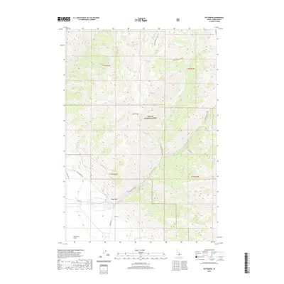 2020 Map of Patterson, 2020 Print