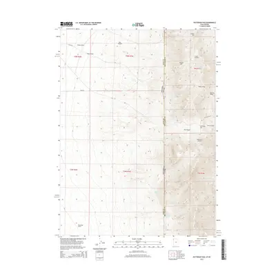 2014 Map of Patterson Pass, 2014 Print