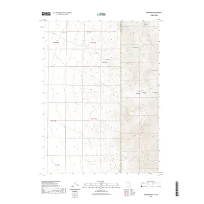 2020 Map of Patterson Pass, 2020 Print