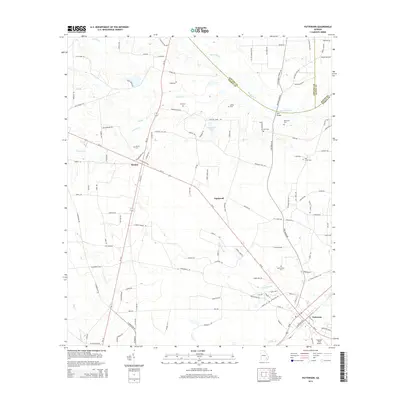 2014 Map of Patterson, 2014 Print