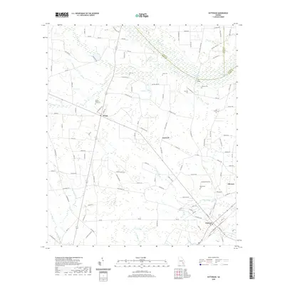 2020 Map of Patterson, 2020 Print