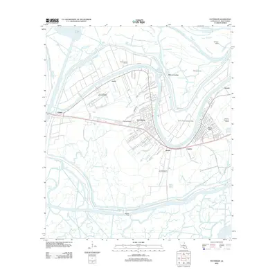 2012 Map of Patterson, 2012 Print