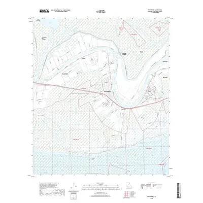 2018 Map of Patterson, 2018 Print