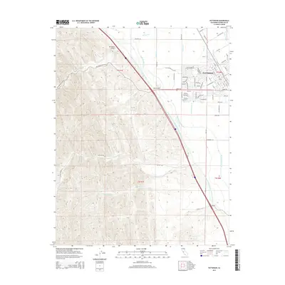 2015 Map of Patterson, 2015 Print