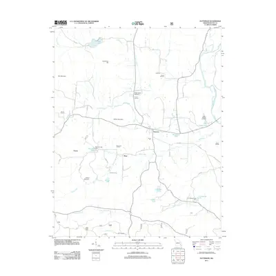 2011 Map of Patterson, 2011 Print