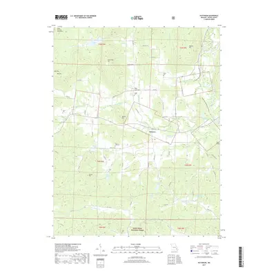 2017 Map of Patterson, 2017 Print