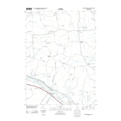 2013 Map of Pattersonville, 2013 Print