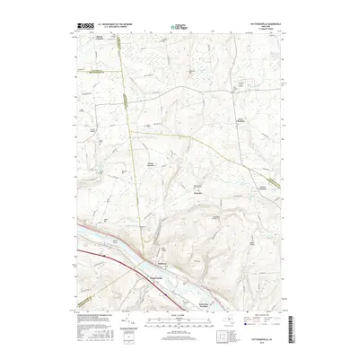 2016 Map of Pattersonville, 2016 Print