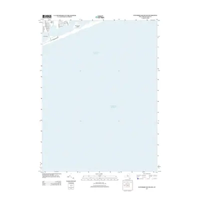 2013 Map of Pattersquash Island, 2013 Print